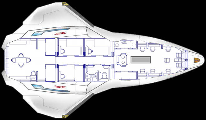 length of a runabout star trek schematics